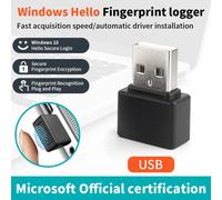 Mini dispositif de reconnaissance d'empreintes digitales USB e sécurité biométrique, PC portable Windows 10 11 Hello, Module de lecteur d'empreintes digitales, Scanner USB-WA27