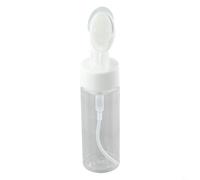 Mini distributeur de mousse moussante portable en PET rechargeable pour lotion corporelle, savon liquide, nettoyant en mousse, format de voyage, transparent pour la maison, le bureau, le restaurant