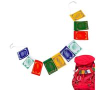 Mini Drapeaux de Prière Tibétains Petits drapeaux traditionnels aux 5