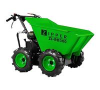 Mini dumper 4 roues motrices avec benne L. 912 mm thermique 196 cm3 ZI-RD300 - ZIPPER