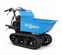 Mini-dumper à chenilles HEXWELT 300 kg 5,6 ch HW-WSG-300 à essence
