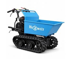 Mini-dumper à chenilles HEXWELT 300 kg 5,6 ch HW-WSG-300 à essence
