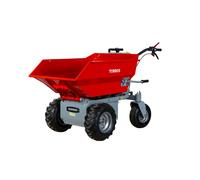 Mini dumper électrique 500kg 216L benne basculante par vérin batterie 48V / 32Ah Torros MED502