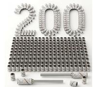Mini Embouts Ponceuse Manchons : 200 bandes de ponçage de précision grain 240 + 2 mandrins, pour lpour Perceuse à Ongles Ponceuse Emeri, durables & faciles à changer, Manucure et Pédicure (zèbre)