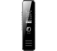 Mini enregistreur Stylo HD avec réduction du bruit Enregistreur longue distance Lecteur MP3 noir Noir G