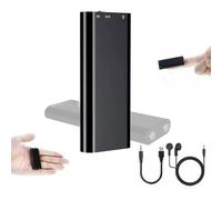 Mini enregistreur vocal,16 Go activé par la voix,ultra petit avec lecteur MP3 et USB. Idéal pour discours,conférences,réunions.[V172]