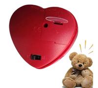 Mini enregistreur vocal avec insert d'enregistrement interactif de 60 secondes, dispositif d'enregistrement pour animaux en peluche, pour enfant, fille, maison, salle de classe, occasions festives