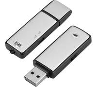 Mini enregistreur Vocal numérique USB,8 Go,enregistreur Vocal Espion USB pour réunions,interviews,conférences,Cours avec mémoire pour Plusieurs Heures d'enregistrement N3.[V437]