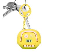 Mini Enregistreur Vocal Pendentif Cartoon 6cm - Porte Clés Dictaphone Portable | Dispositif Enregistrement Audio pour Réunion Université Cours Notes Appel Téléphonique Voiture Écoute Lecture