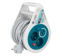 Zenitech Mini enrouleurs 2 prises 16A + 2 USB - Turquoise