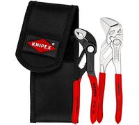 Mini Ensemble De Pinces, Clé À Pince + Pince À Eau + Sac KNIPEX 00 20 72 V01