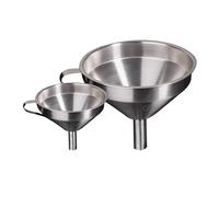 Mini entonnoir en acier inoxydable - Entonnoir filtrant domestique de qualité 304 for un versement et une expérimentation faciles 1 pièce(18cm)