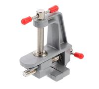 Mini Étau D’établi en Alliage D’aluminium pour Bijoux et Modélisme | Pince de Table Compacte, Maintien Ferme des Pièces, Rangement Facile, pour Atelier Électronique, Bureau et Bois
