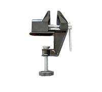 Mini étau de table en alliage d'aluminium léger pour travaux manuels, modélisme, gravure, réparation de montres, outil d'ouverture de mâchoire de 50 mm (noir)