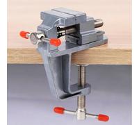Mini Étau de Table, Étau de Banc pour Artisanat avec Base Pivotante, Petite Pince de Travail pour Outil de Réparation, Gamme de Serrage Ajustable (0-3,05 cm)