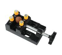 Mini étau, multifonctionnel, portable, réglable, outil de fixation pour perceuse, étau de perçage en noyer, sculptures, artisanat, établi, projets de bijoux