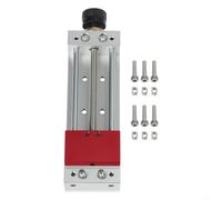 Mini étau pour machine de gravure CNC et perceuse, LTY-59100 Dispositif de serrage avec double barre de guidage en aluminium pour bricolage et table de soudage, avec vis M5