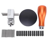 Mini-étau pratique en métal, ouverture de 30 mm, support en bois réglable, dispositif de serrage universel, précis et portable T0011