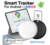 Mini étiquette Gps Tracker Android Google trouver mon localisateur Gps étiquette d'air voiture Gps dispositif de suivi Gps Tracker vélo électronique sécurité Black-1PCS