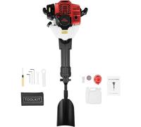 Mini-excavatrice pour jardin et arbres, 52cc, 1900W, 2 temps. Fraiseuse pour plantations et arbres. Mini-excavatrice à essence pour plantations, idéale pour les pépinières, les systèmes de support pou