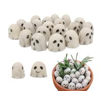 Mini figurines de fantômes en résine 20 Pièces Petite Statuette Décorative