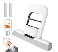 Mini Foldable Desktop Mop,Mvadrouille De Nettoyage,Mini Vadrouille Portable,Desktop Pas De Lavage à La Main MéNage,Nettoyage Cuisine Table à Thé Handheld Foldable Water Absorbing Mop (A)
