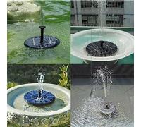 Mini Fontaine ¿¿ Eau, Accessoire Flottant Pour Piscine, Fonctionnement Solaire, Convient Pour ¿¿Tang, Cascade, D¿¿Coration De Jardin En Plein Air