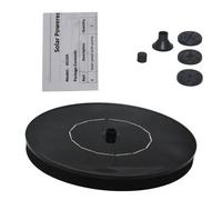 Mini Fontaine Solaire 1w En Silicium Monocristallin, Panneau Solaire, Décoration De Jardin
