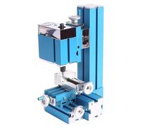 Mini-fraiseuse à métaux - Fraiseuse verticale d'établi - Moteur 36 W - Manuelle - Prise UE - Noir