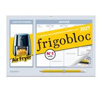 Mini Frigobloc Hebdomadaire air fryer 2027 - Calendrier organiseur familial (de janv à dec 2027)