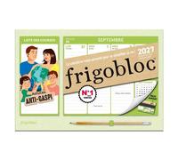 Collectif – Mini Frigobloc Hebdomadaire Anti-gaspi 2027 – Calendrier (sept. 2026–déc. 2027) – Broché