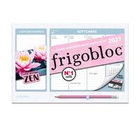 Mini Frigobloc Hebdomadaire Zen 2027 - Calendrier organiseur familial (de sept. 2026 à déc. 2027) - Collectif - Play Bac Eds - broché - Calendrier