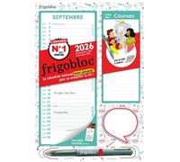 Mini Frigobloc Mensuel 2026 avec un stylo 4 couleurs ! (de sept. 2025 à déc. 2026) Edition 2025 - Collectif - Play Bac Eds - broché - Calendrier