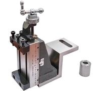 Mini glissière de fraisage verticale montée sur plaque d'angle de type Z - Ajustement direct pour mini machine de tour (avec pince)