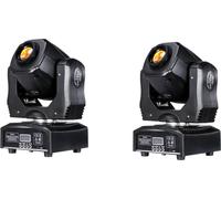 Mini Gobo DMX Spot à tête mobile, puissance de sortie 75W, mouvement 540°, 2pcs 75W, prise EU