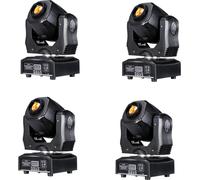 Mini Gobo DMX Spot de tête mobile, puissance de sortie 75W, mouvement 540°, 4pcs 75W, fiche EU