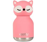 Mini gourde isotherme Bestie Renard rose (200 ml)