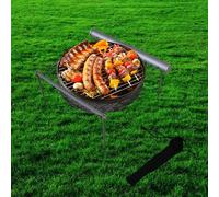 Mini Grille De Barbecue De Poche, Accessoires De Support De Grille De Poêle Pliable Pour Voyager, Cuisinière De Patio En Plein Air, Barbecue D'Arrière-Cour