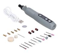 Mini Grinder Set Kit D'outils Rotatifs électriques Perceuse Meulage Gravure Stylo de Polissage avec Lumière DC3.7V