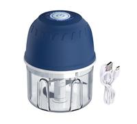 Mini Hachoir À Ail Électrique Déchiqueteur Rechargeable par USB Capacité de | Moulin À Ail Électrique Pour Aliments pour Noix Piment Légumes Gingembre Fruits Viande Assaisonnements et