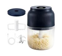 Mini hachoir à ail électrique sans fil portable rechargeable par USB | Mini hachoir électrique pour maison, cuisine, appartement et voyage de camping