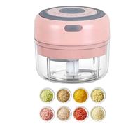 Mini hachoir électrique à ail en poudre, hachoir à légumes et oignons USB de 100 ml