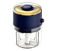 Mini hachoir électrique rechargeable anti-éclaboussures avec cuillère, hachoir électrique et ail pour oignons, légumes, fruits, maison, restaurant, camping, barbecue