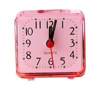 Mini Horloge De Table Portable En Pplastique Pour Voyage, Multifonction, Dessin Animé, Couleurs Bonbons, Bip, Alarme Bureau