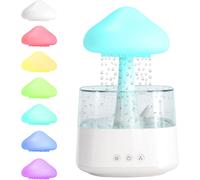 Mini humidificateur d'air avec réservoir d'eau de 450ml et fonction veilleuse RGB, diffuseur d'arômes silencieux pour voiture, bureau, chambre à coucher