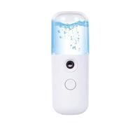Mini Humidificateur Portable à Spray, Hydratant Visage Peau Blanche | Plastique Simple, Usage Bureau et Intérieur, Compatible Huile Essentielle, Format Compact, Soin Mobile