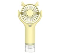 Mini humidificateur portable avec vaporisateur d'eau | Ventilateur personnel portable rechargeable pour voyage, maison, bureau, camping, plein air, plage, randonnée, pique-nique