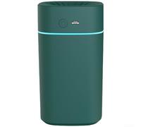 Mini humidificateur USB diffuseur d'aromathérapie ultra silencieux 7 couleurs veilleuse design carré compact 13 x 7,2 x 7,2 cm brume fine sortie pour chambre à coucher, bureau, voiture