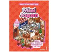 Mini Japon - 10 Scènes À Décorer, 300 Stickers - Créez Des Mondes Miniatures En 3d !