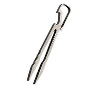 Mini Keychain Tweezer, High Hardness Pick Up, Outdoor Gadget Mini Tool | 3.03in Tc 4 Titanium Alloy Survival Tool for Camping Hiking Climbing Home